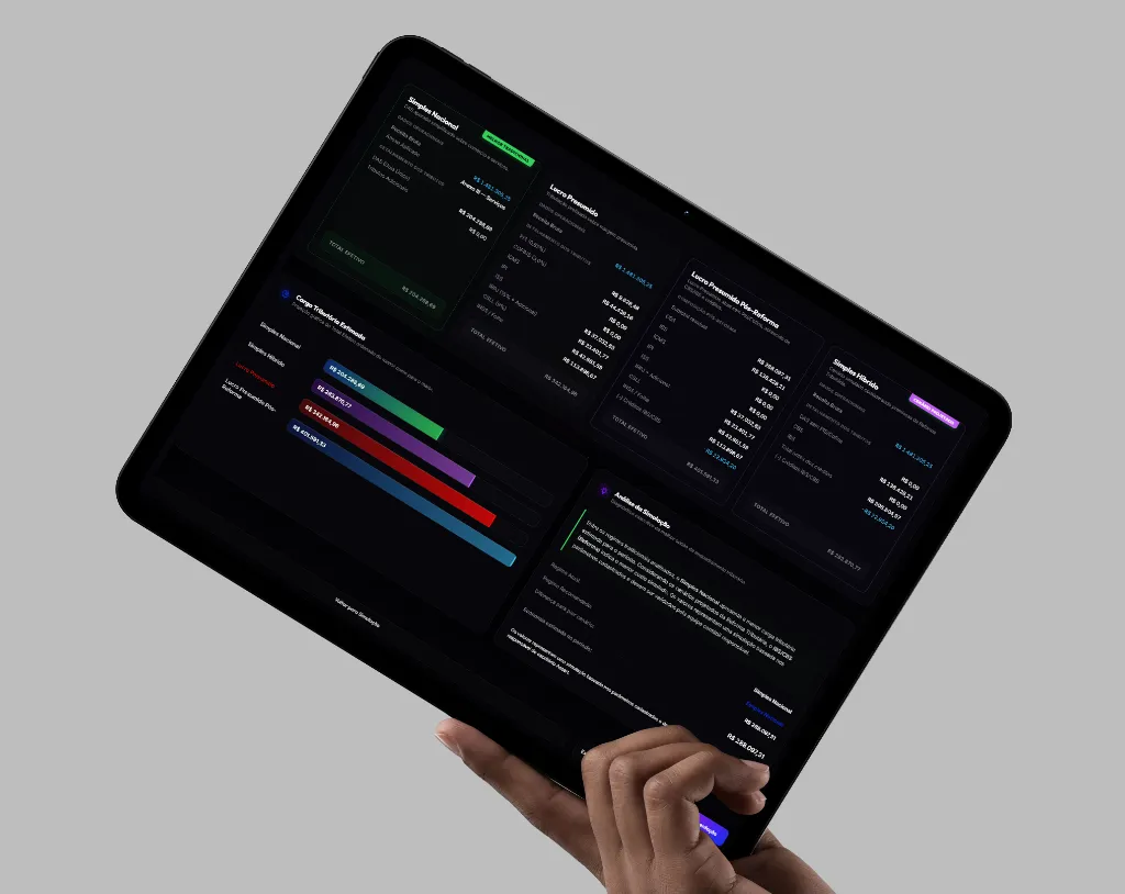 Assert Digital Office - Comparativos de regimes