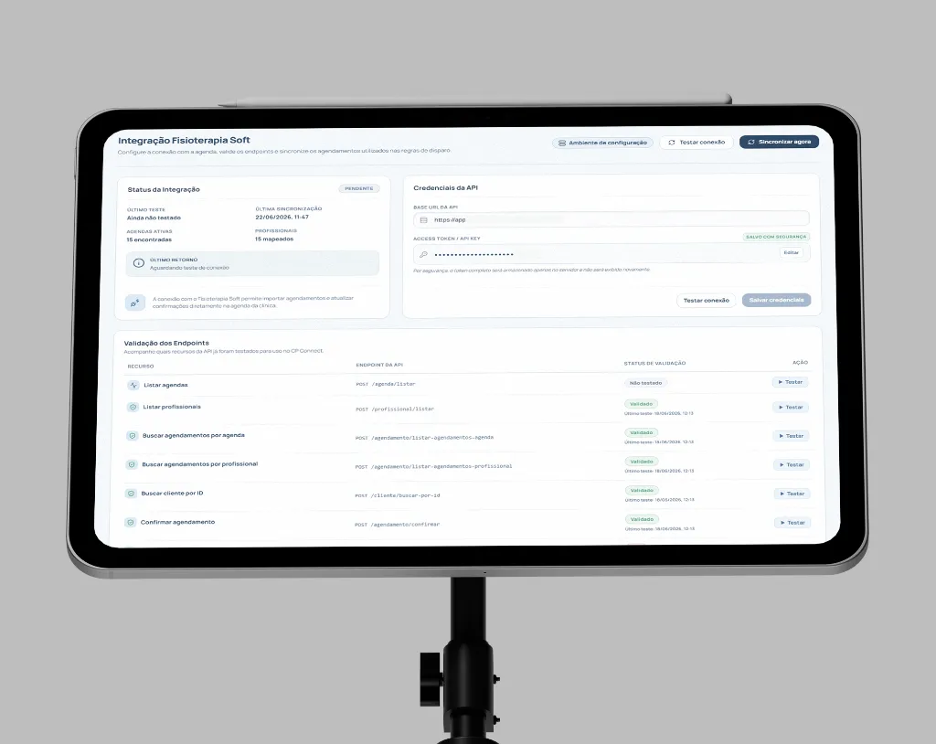 CP Connect - Integração com a operação