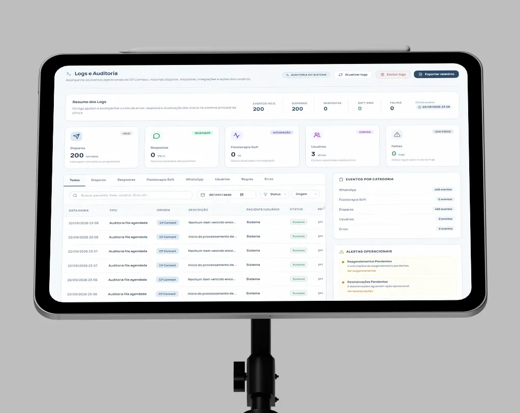 CP Connect - Controle operacional
